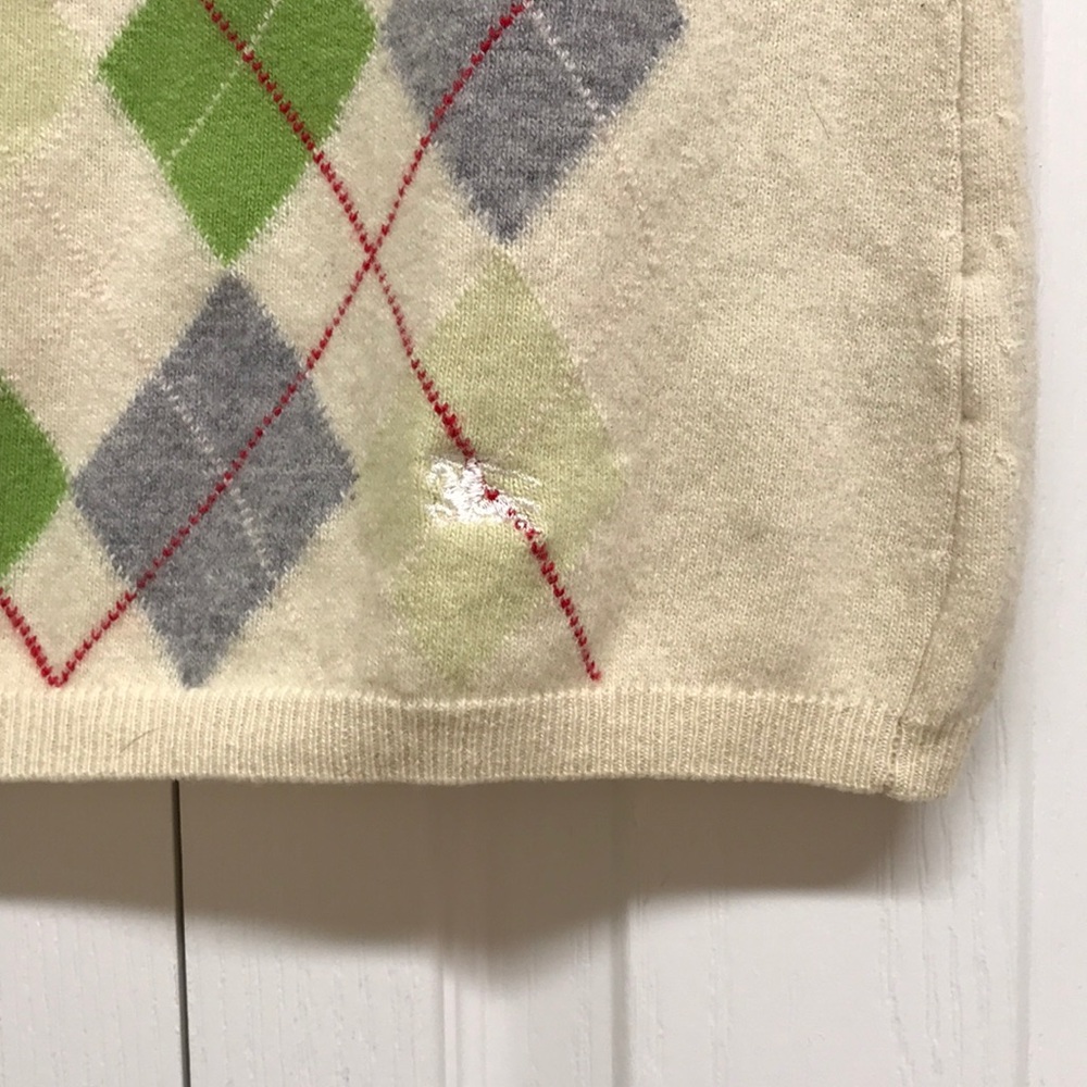 Burberry merino wool sleeveless top - Picture 2 of 6